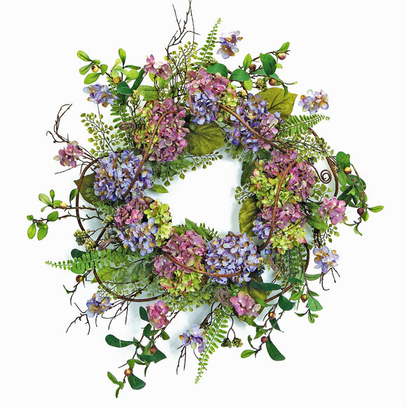Hydrangea Floral Wreath 22