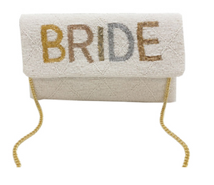 Bridal Beaded Mini-Clutch